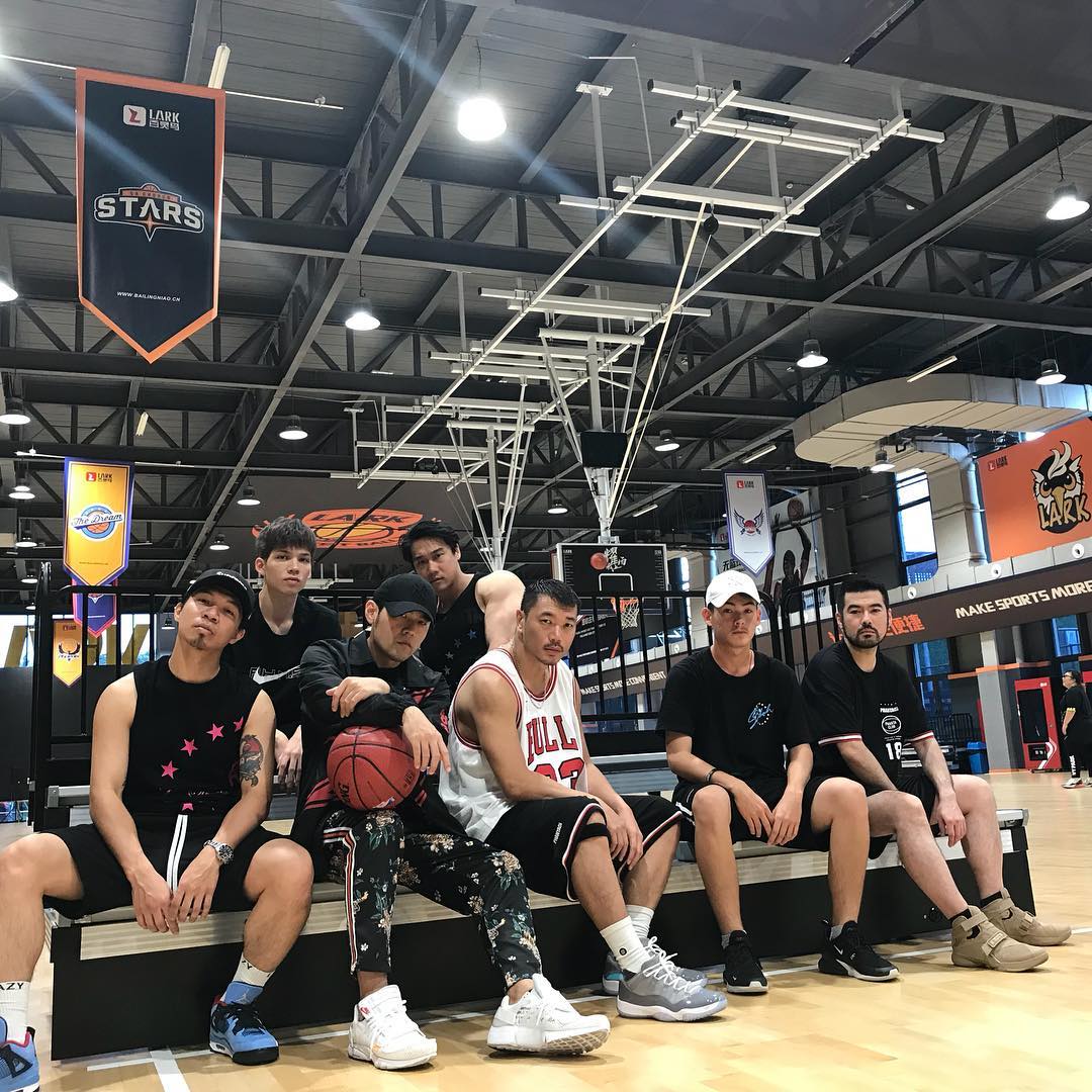 Warm up before concert