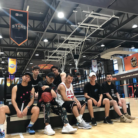 Warm up before concert