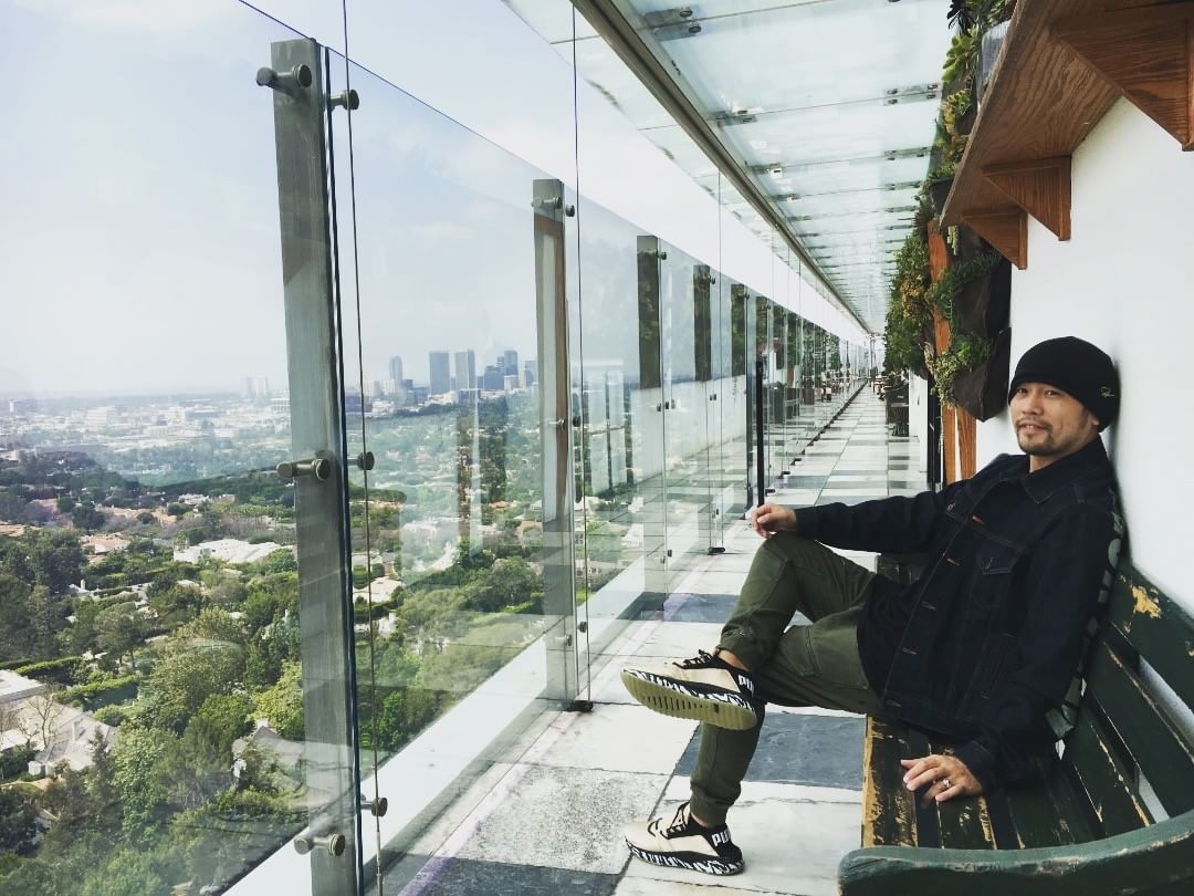 Morning at Soho House in Los Angeles