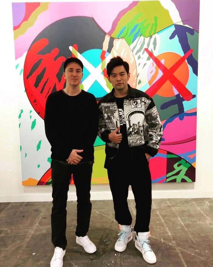 今天杰倫在香港又遇到誰呢~~?