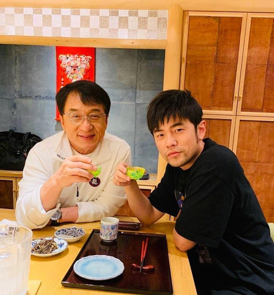 和成龍大哥飲茶