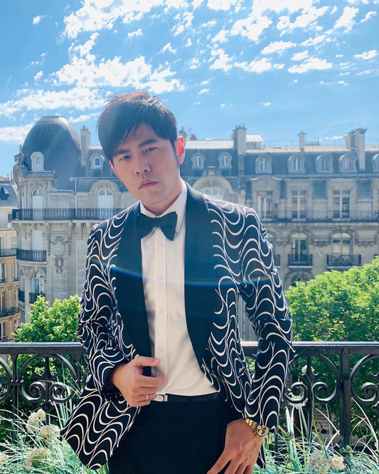 Getting ready to attend wedding reception