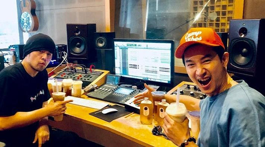 慶祝終於開始錄音