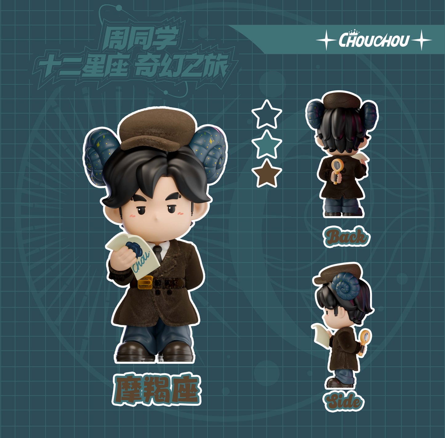 周同学 十二星座奇幻之旅盲盒 周杰伦官方正版手办