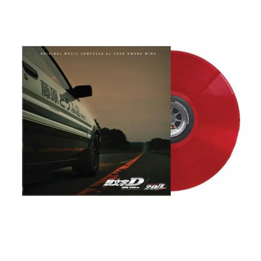 Inital D《头文字D》原声带 (20周年纪念版) LP 紅色彩胶唱片